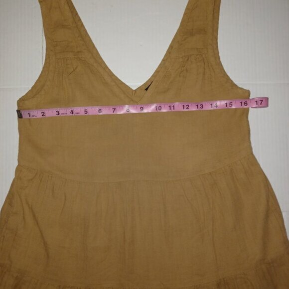 QUINCE 100% ORGANIC COTTON GAUZE TIERED MAXI DRESS - Picture 5 of 11